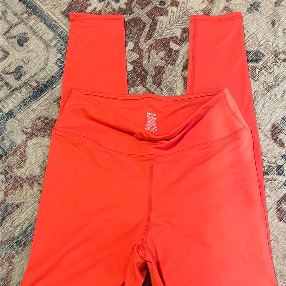 Bright Red Leggings